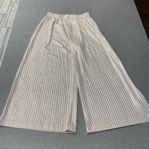 NWT Karlie Gold Shiny Pants